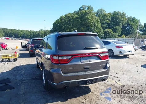 2014 Dodge Durango Limited from USA, damaged, VIN 1C4SDHDT6EC317769